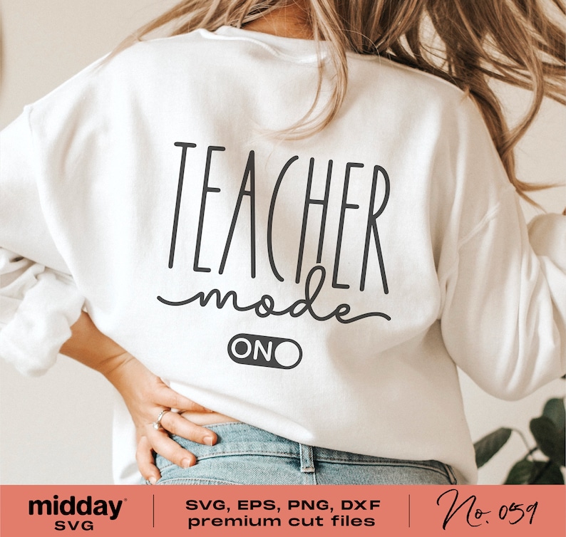 Teacher Mode Svg Teaching Mode Svg Gift for Teacher Teacher - Etsy