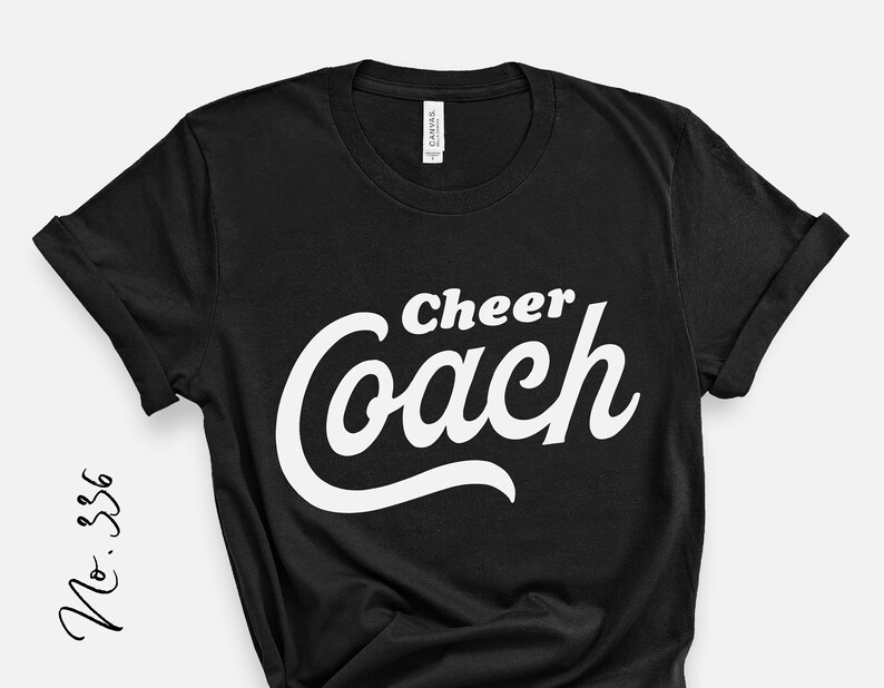 Cheer Coach Svg Cheerleading Coach Shirt Svg Cheer School Etsy