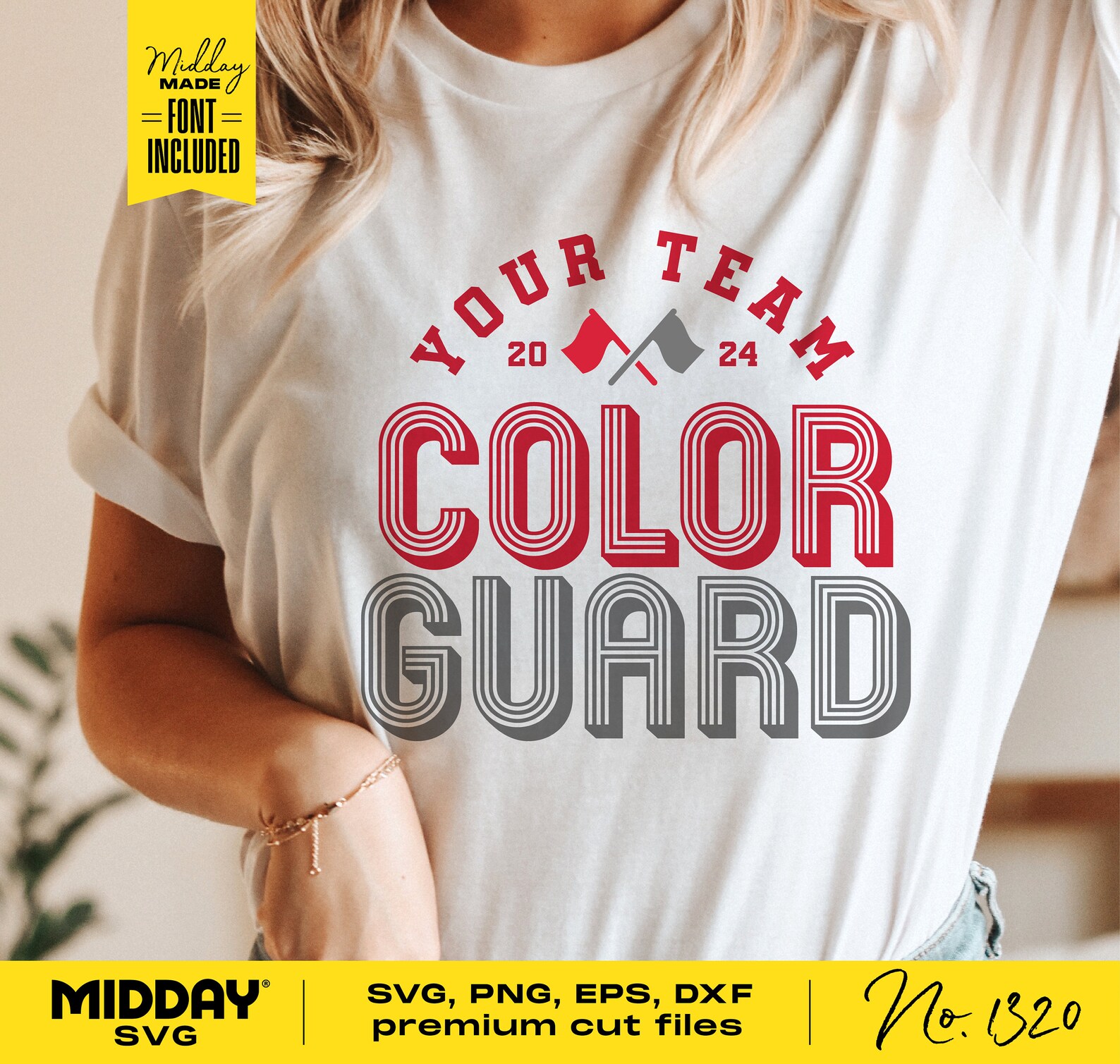 Color Guard Team (svg, Png, Eps, Dxf) Cut File (digital Download) - Etsy