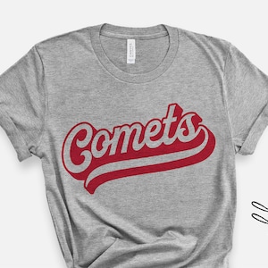 Cometas svg, Cometas Fan svg, Team Spirit Shirt Png Eps, Vintage Football svg, Mascot svg, Youth Sports svg, Svg Dxf Eps Png Silhouette Cricut