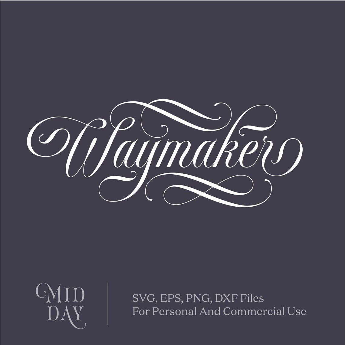 Download Waymaker svg Waymaker png Waymaker Download for Shirt Sign | Etsy