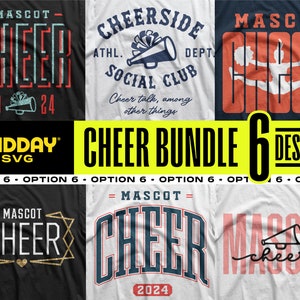 Cheer Bundle v6Svg, Png Dxf Eps, Cheerleader Bundle, Cheerleader, Cricut Cut Dateien, Silhouette, Cheer Team Bundle, Team Shirt Bundle