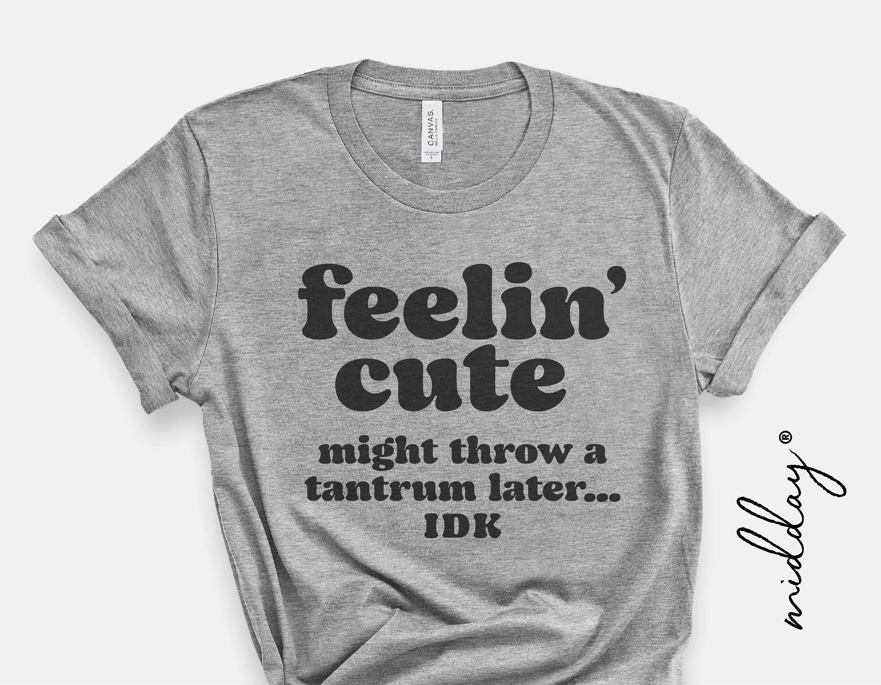Feeling Cute Funny Baby Shirt Svg Png Toddler or Infant Etsy