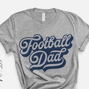 Football Dad SVG, Png Dxf Eps, Football Papa, Football Parents, Youth Sports svg, Cricut Cut File, Silhouette, Vintage Retro Football Dad