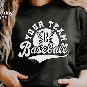 Baseball Team Logo Svg Baseball Shirt Png Baseball Svg - Etsy