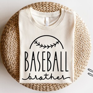 Baseball Brother Shirt Svg, Png Ai Eps Dxf, Baseball Cricut Cut Files, Silhouette, Sublimation, Design for Tumbler, Sudadera, Sudadera con capucha