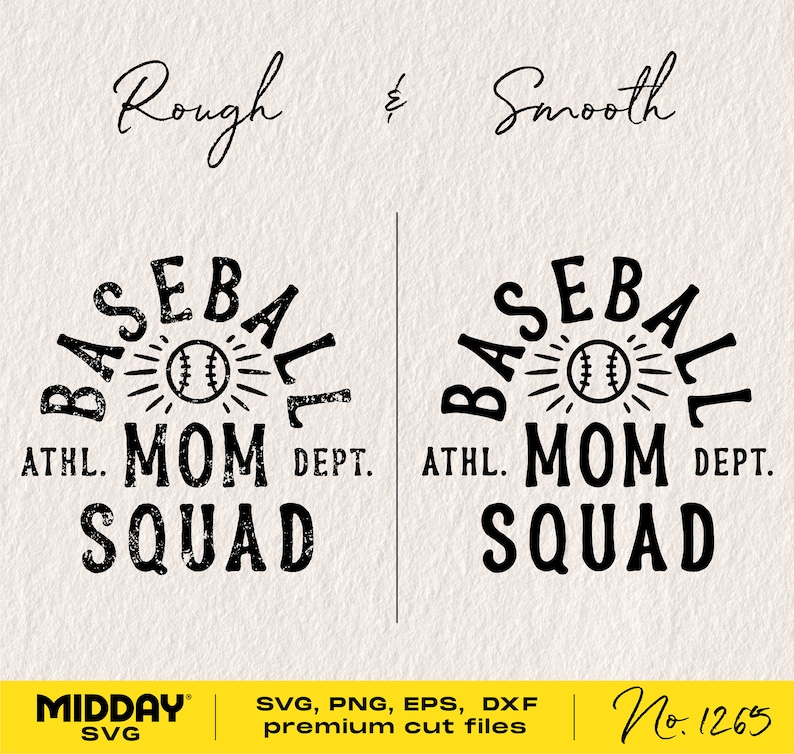 Baseball Mom Squad Svg Png Dxf Eps Ai Baseball Mom Shirt Etsy