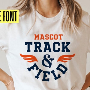 Leichtathletik Vorlage SVG, Png SVG Dxf Eps Ai, Cricut geschnitten Datei, Track And Field Logo, Silhouette, Sublimation, digitaler Download