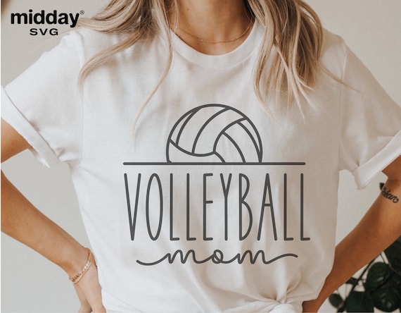 Volleyball Mom SVG, PNG, Cut File (Digital Download)