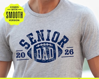 Football Dad 2026 SVG, Varsity Cut File (Digitaler Download)