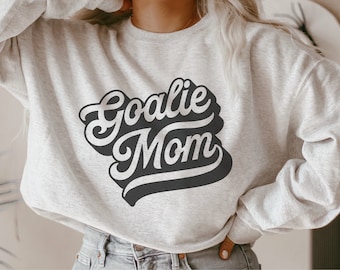 Gardien de but maman SVG, fichiers de coupe hockey pour Cricut, Silhouette (téléchargement numérique)
