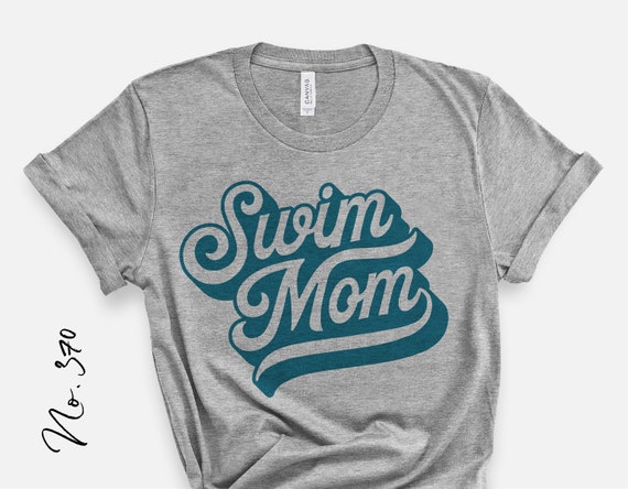 Swim Mom (svg, png, dxf, eps), Cut File (Digital Download)
