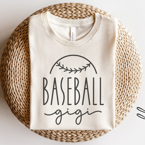 Baseball Gigi Svg, Png Eps Dxf, Baseball Grandma, Cricut Cut Files, Silhouette, Baseball Gigi Shirt, Design for Tumbler, Sweatshirt, Hoodie