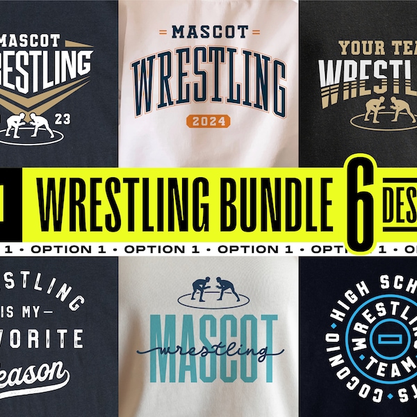 Wrestling Svg Bundle, Wrestling Team Template, Wrestling Svg Png, Wrestling Mom Svg Png, Svg for Cricut, Silhouette, Wrestling Shirt Svg