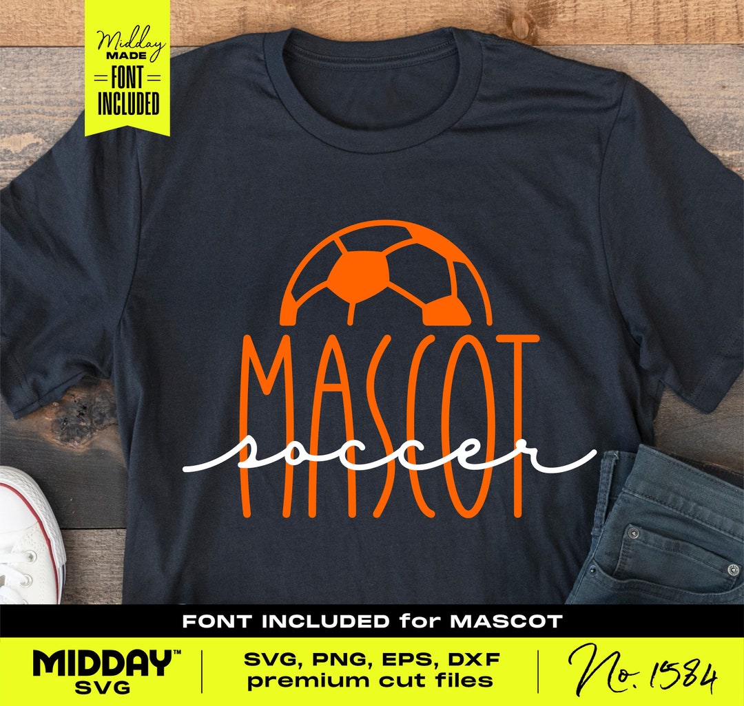 Customize Your Soccer Team Gear With Our SVG Template and Font Perfect