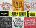 Inspire and Educate: Digital Teacher SVG PNG Bundle Pack V1