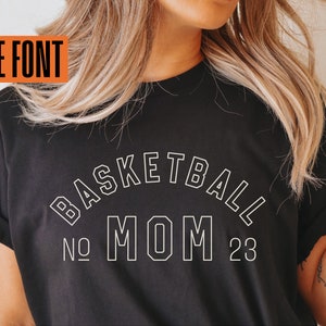Basket-ball maman modèle Svg, personnalisable basket-ball maman Svg, fichier de coupe Cricut, basket-ball Svg, basket-ball chemise Svg, Silhouette, Sublimation