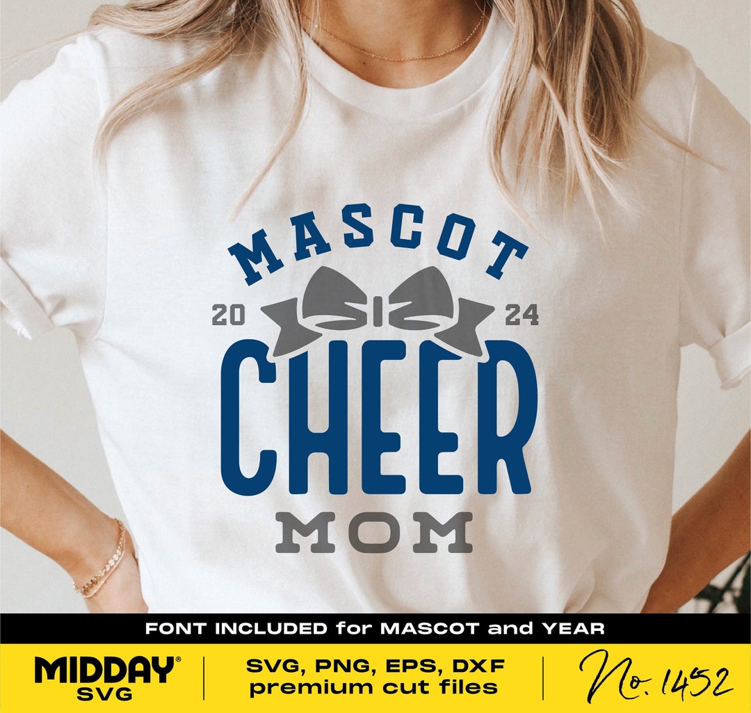 Cheer Mom Svg Png Team Template Cheer Team Mom Svg Etsy