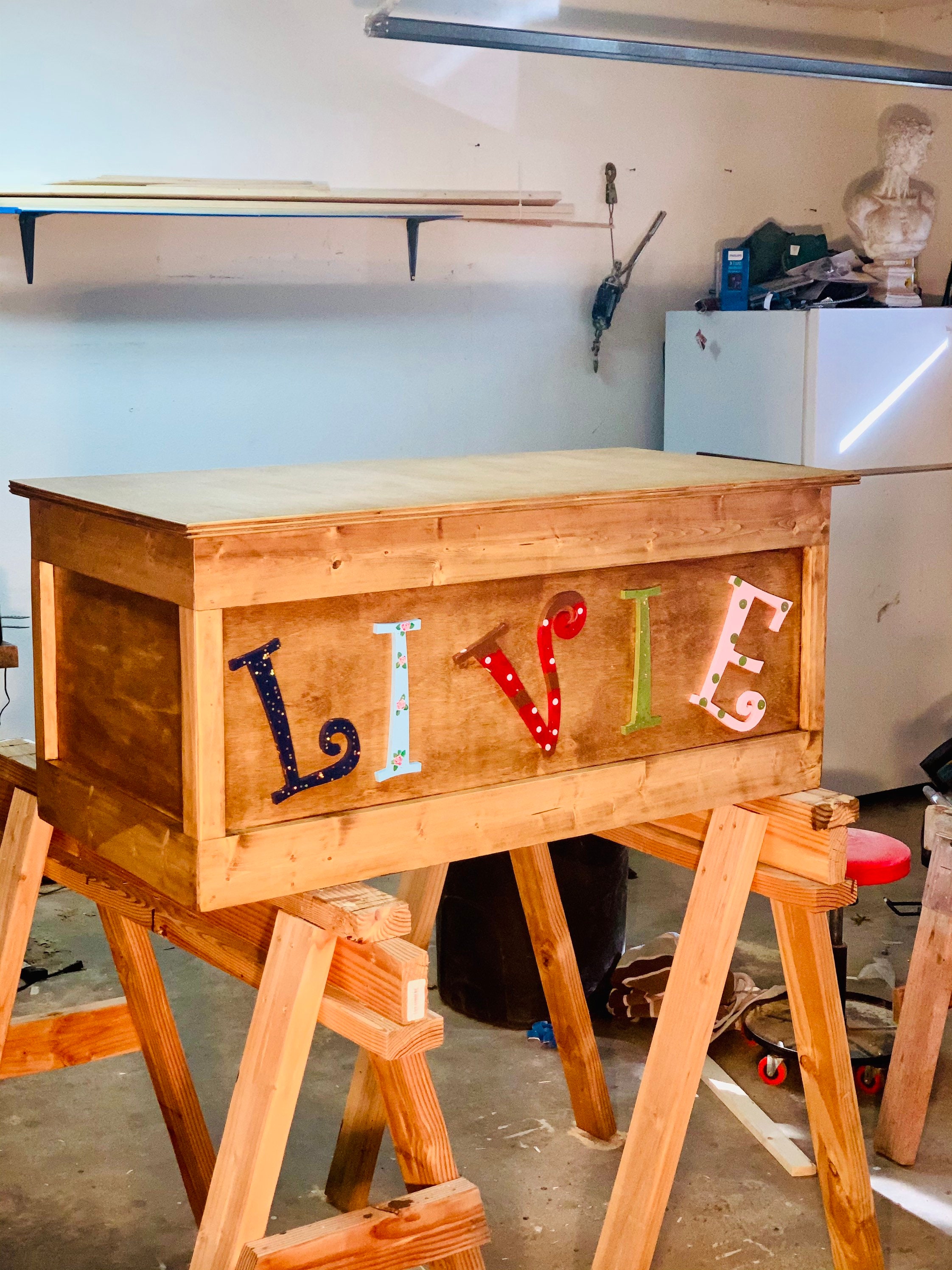 Custom Real Wood Toy Boxes Etsy
