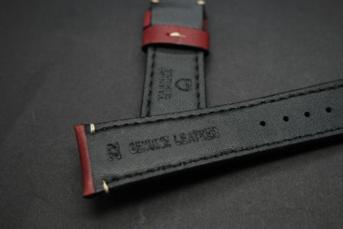 22MM Tudor Genuine Leather Watch Strap/band for Tudor Watches Etsy