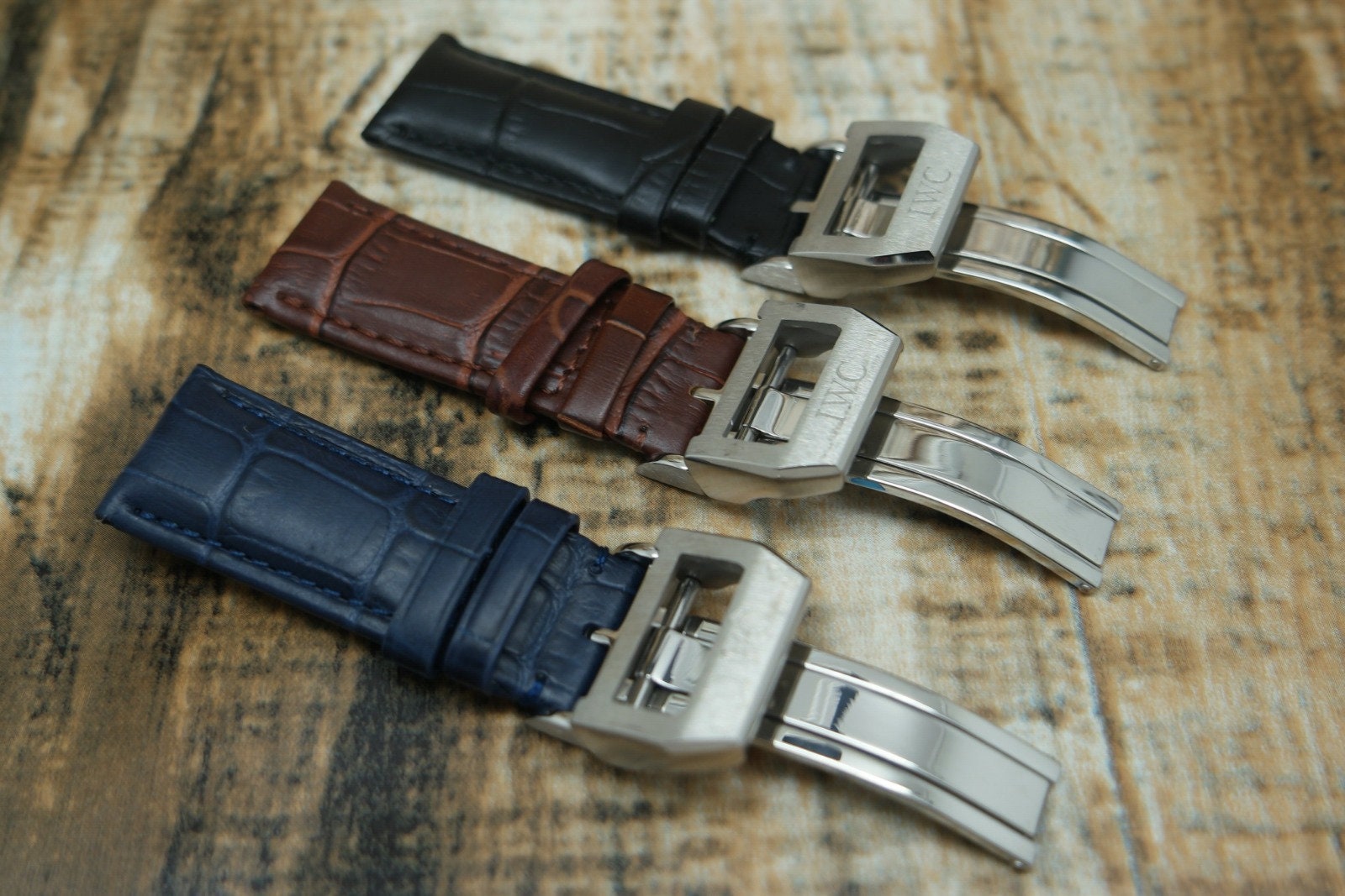 New 20MM/22MM IWC Genuine Leather Band/Strap with IWC Watches Etsy