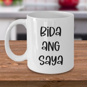 Jollibee - Filipino Gifts - Filipino Mug - Funny Mugs - Bida ang saya