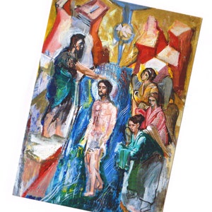 The Baptism of the Lord | A6 Postcard