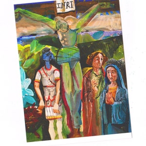 The Crucifixion | A6 Postcard