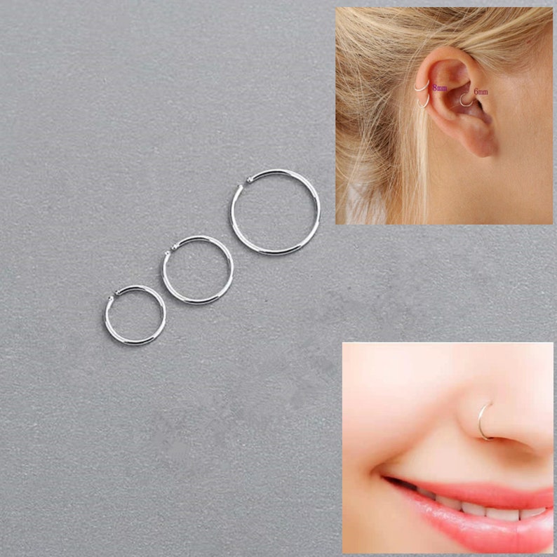 0.6 mm nose ring