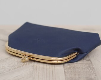 MODE Handbag Wallet Gold Blue Vintage D.N.003.004.000.7