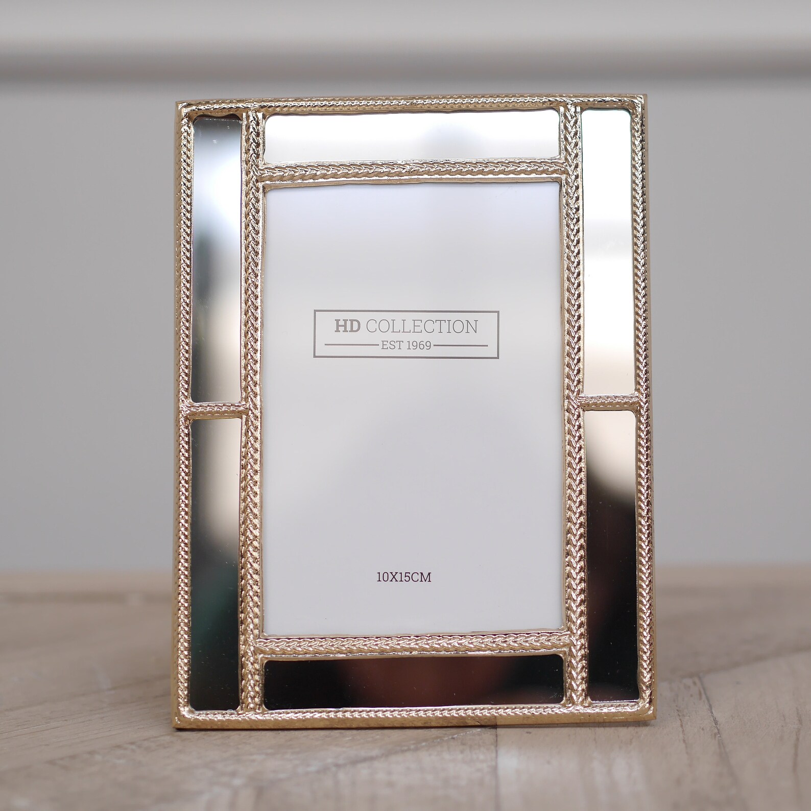 DECOR NEW Picture Frame Gold Mirror Glamour Photo Frame Etsy