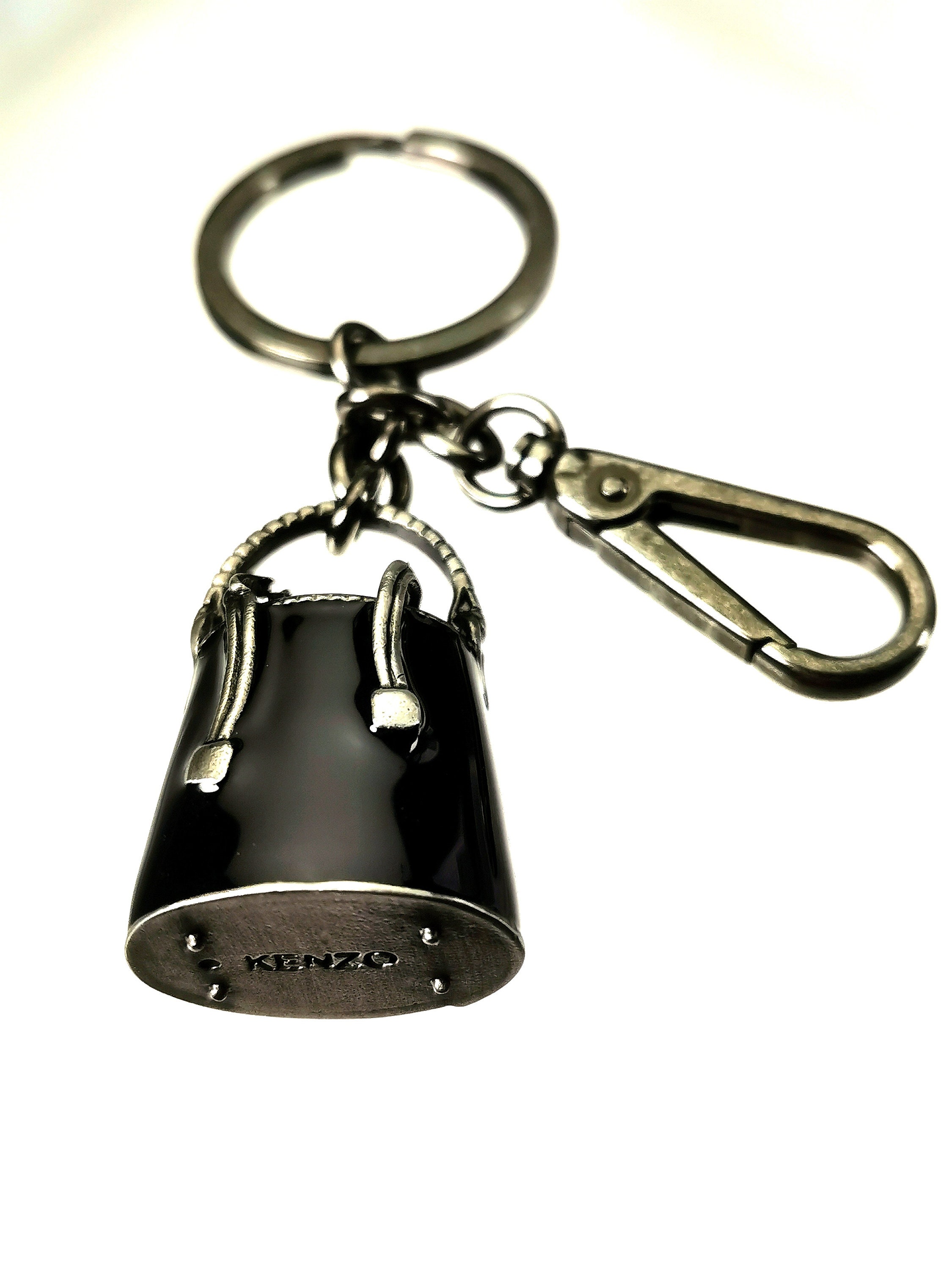 23AW「KENZO」Logo Charm Key Holder KENZO KEY RING - Etsy