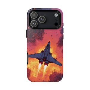 Mech Jet Rocket Booster Anime Phone Case: iPhone, Galaxy, Pixel - Lifetime Warranty