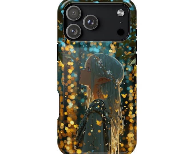Elegant Anime Elf Girl Phone Case: iPhone, Galaxy, Pixel - Lifetime Warranty