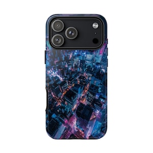 iPhone | Galaxy | Pixel - Phone Ink Custom Case - Tokyo Midnight Nightscape City Buildings