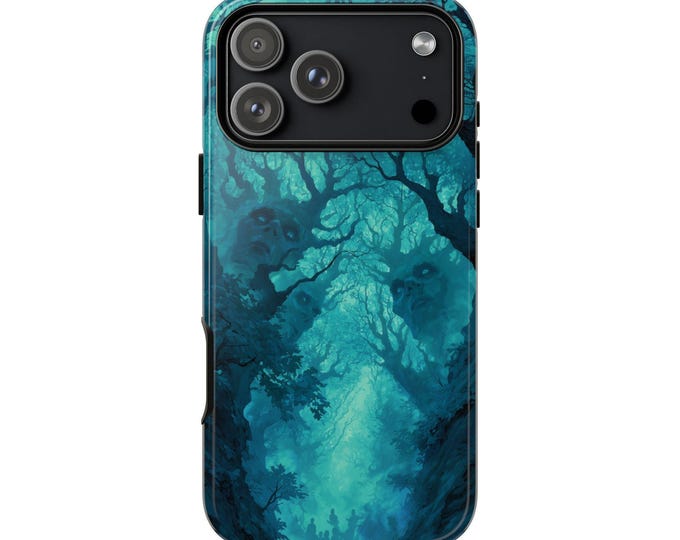 Haunted Forest Horror Watchers Phone Case: iPhone, Galaxy, Pixel - Lifetime Warranty