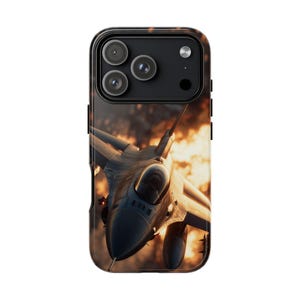 Phone Ink - F-16 Jet Fighter Military Plane Case: iPhone | Galaxy | Pixel - Lifetime Warranty