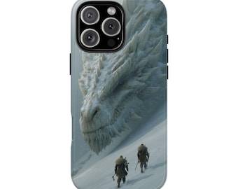 Frost White Dragon Viking Snow Phone Case for iPhone | Samsung Galaxy | Google Pixel