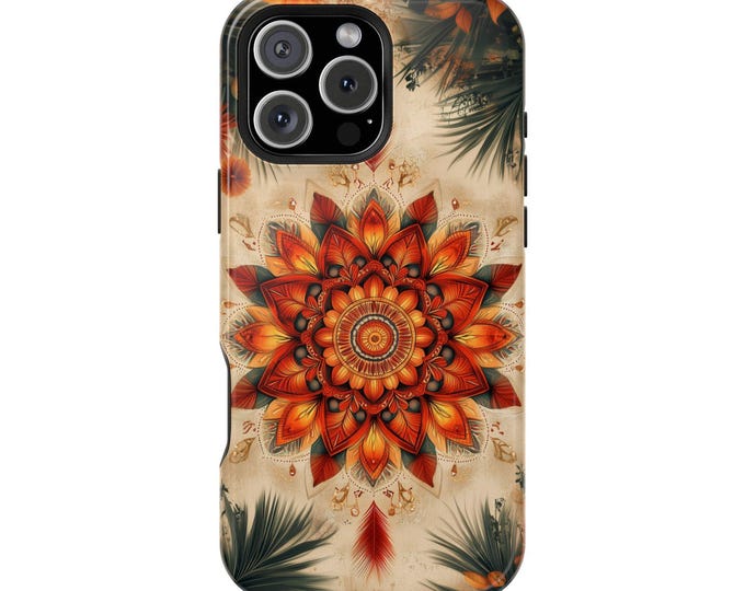 Boho Mandala Floral Pattern Phone Case for iPhone | Samsung Galaxy | Google Pixel