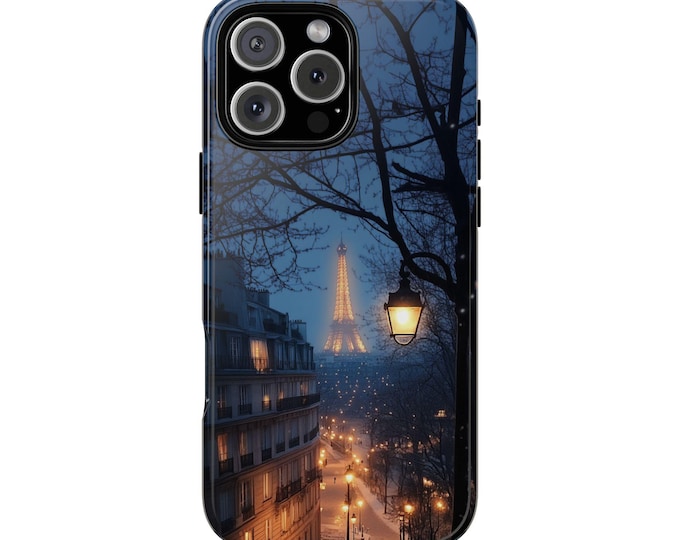 Paris Night France Eiffel Tower Phone Case: iPhone, Galaxy, Pixel - Lifetime Warranty