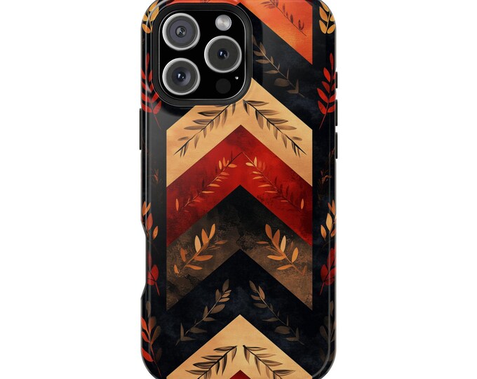 Tribal Arrow Chevron Earth Boho Phone Case: iPhone, Galaxy, Pixel - Lifetime Warranty