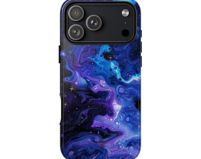 Cosmic Purple Brew Liquid Hydro Dip Phone Case: iPhone, Galaxy, Pixel - Lifetime Warranty