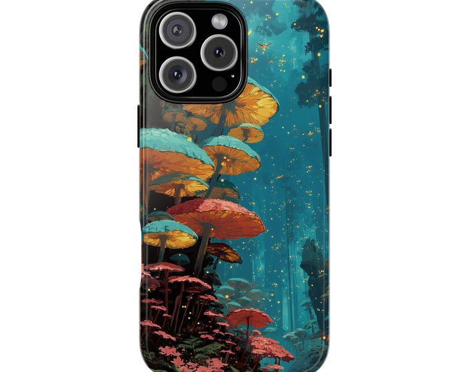 Fungi Forest Mushroom Woods Lush Toadstool Phone Case: iPhone, Galaxy, Pixel - Lifetime Warranty