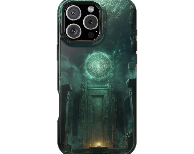 Ancient Spell Altar Rune Temple Phone Case: iPhone, Galaxy, Pixel - Lifetime Warranty