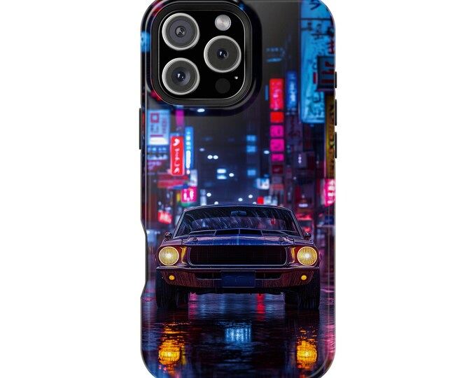 1967 Muscle Car Tokyo Street Phone Case: iPhone, Galaxy, Pixel - Lifetime Warranty