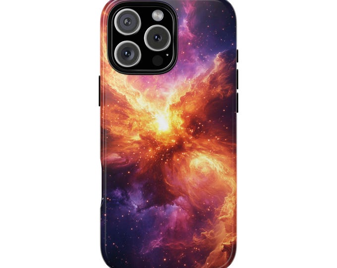 Stellar Supernova Explosion Universe Phone Case: iPhone, Galaxy, Pixel - Lifetime Warranty