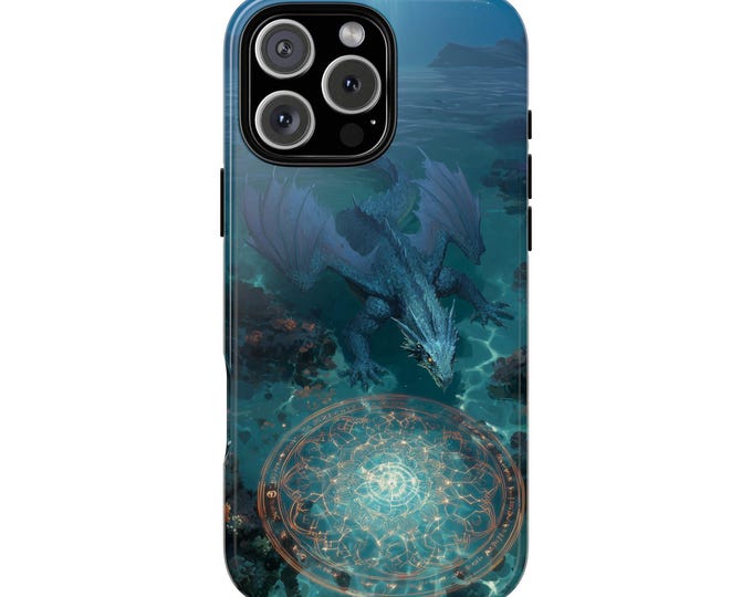 Ocean Dragon Deep Sea Floor Portal Phone Case: iPhone, Galaxy, Pixel - Lifetime Warranty