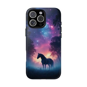 Wild Horse Majestic Cosmic Sky Nature Phone Cover Case: iPhone, Galaxy, Pixel