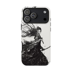 iPhone | Galaxy | Pixel - Phone Ink Case - Japanese Ninja Girl Samurai Onna Musha | Lifetime Warranty