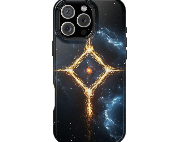 Arcane Architecture Energy Light Structure Phone Case: iPhone, Galaxy, Pixel - Lifetime Warranty